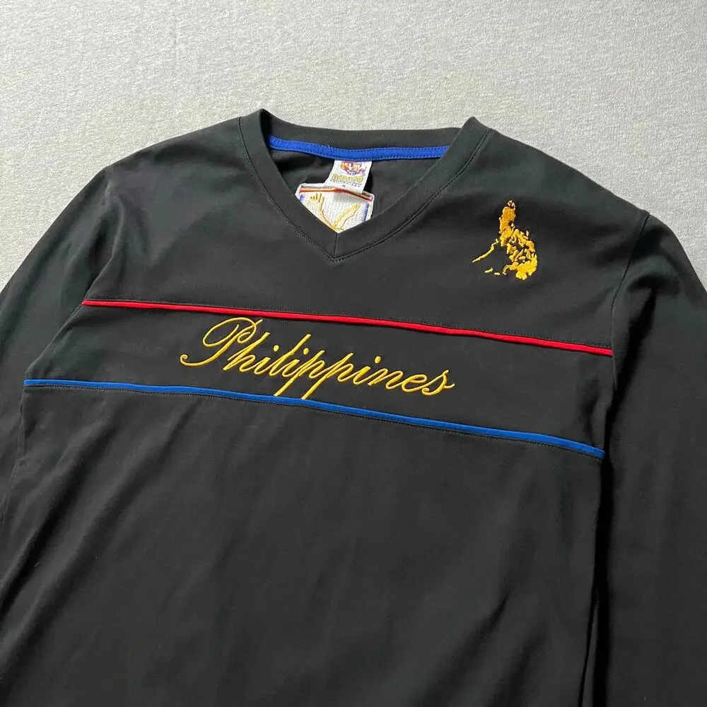 Vintage Dibuho Philippines Rugby Jersey Long Sleeve Women's Relaxed / Men's M